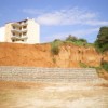 Κατασκευή αντιστήριξης πρανούς με σαρζανέτια στα Ν. Μουδανιά